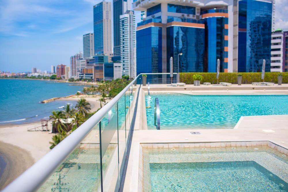 Morros City Espectacular Frente A La Playa Cartagena ภายนอก รูปภาพ